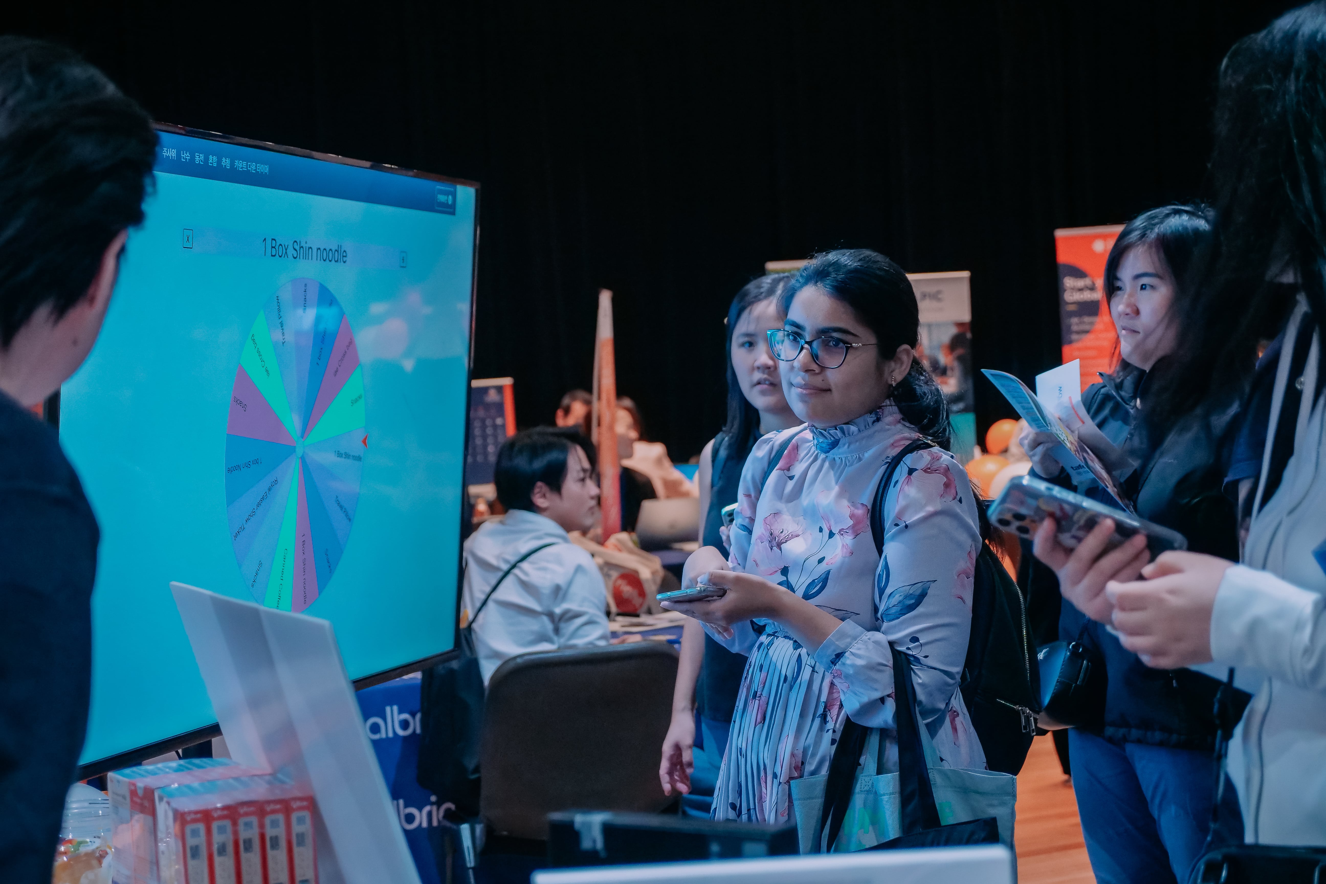 Edu Fair roulette game